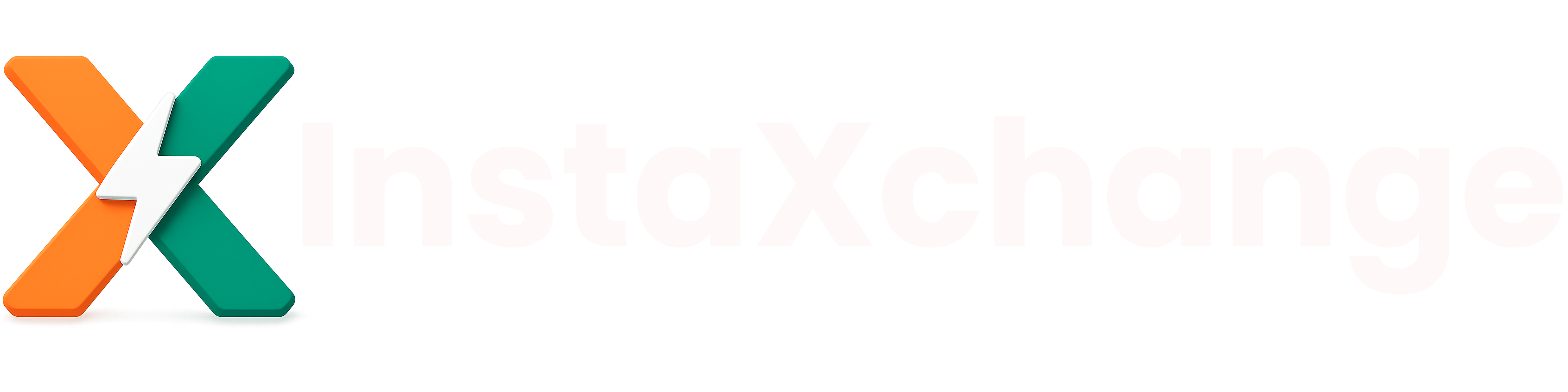 InstaXchange White Footer Logo - Istanbul Crypto Exchange